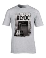 AC/DC In rock we trust Harmaa T-Paita