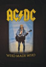 AC/DC Who Made Who Hihaton T-Paita