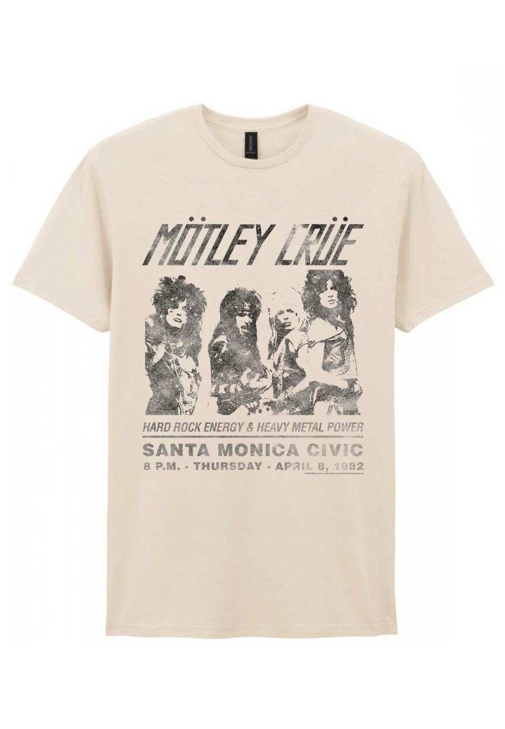 Mötley Crue Santa Monica Civic T-Paita