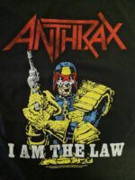 Anthrax I am The Law T-Paita