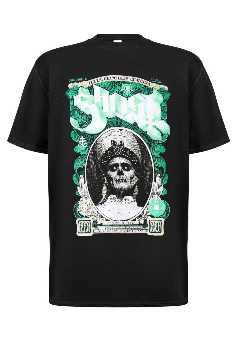 Ghost Papa nihil T-Paita