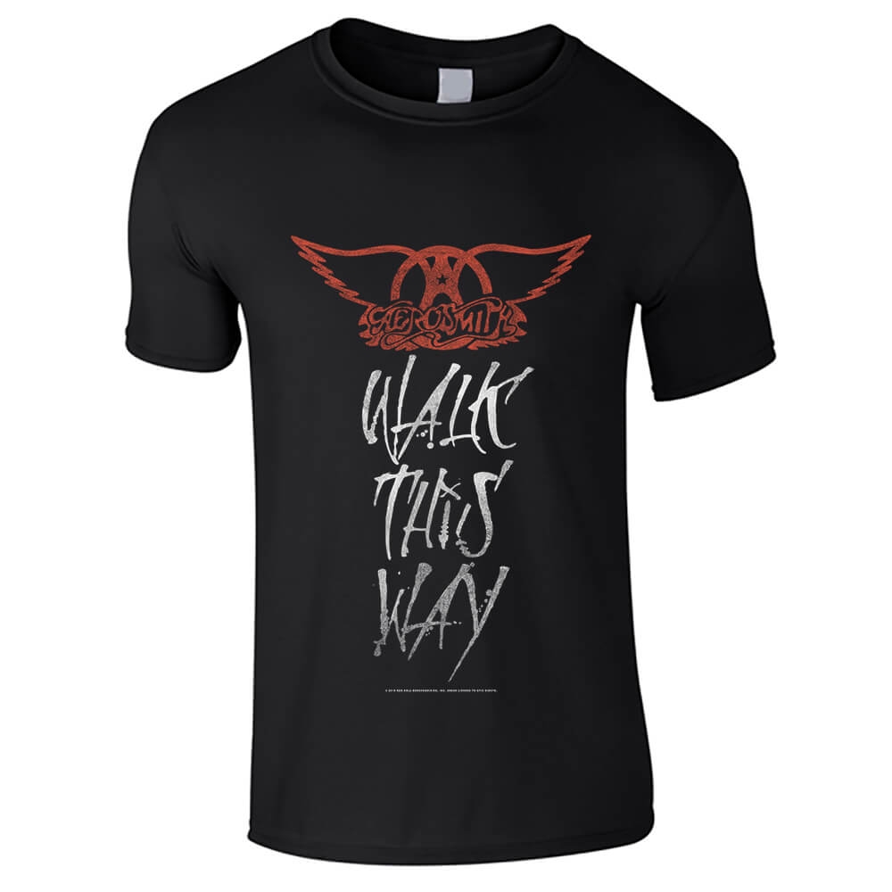 Aerosmith - Walk This Way T-Paita