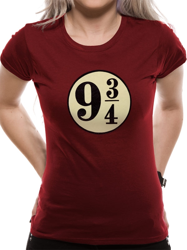 HARRY POTTER - PLATFORM 9 3/4S (FITTED) Naisten T-Paita