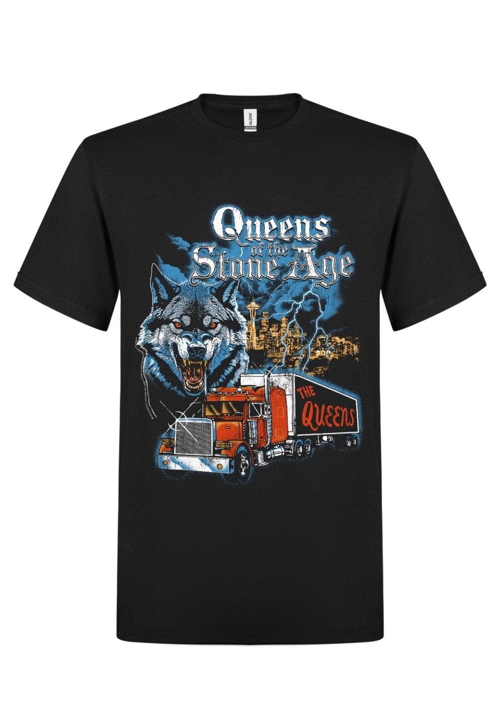 Queens of the Stone Age Wolf T-Paita