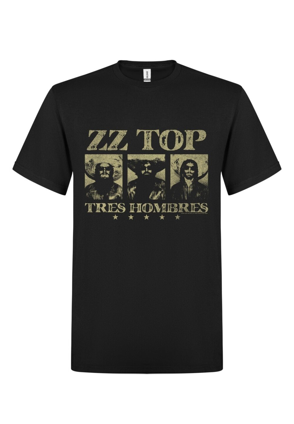 ZZ Top - Tres Hombres T-Paita