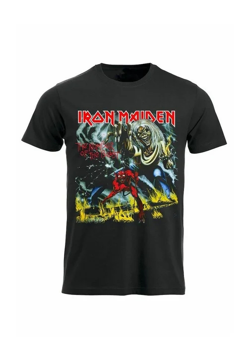 Iron Maiden Number of the beast T-Paita