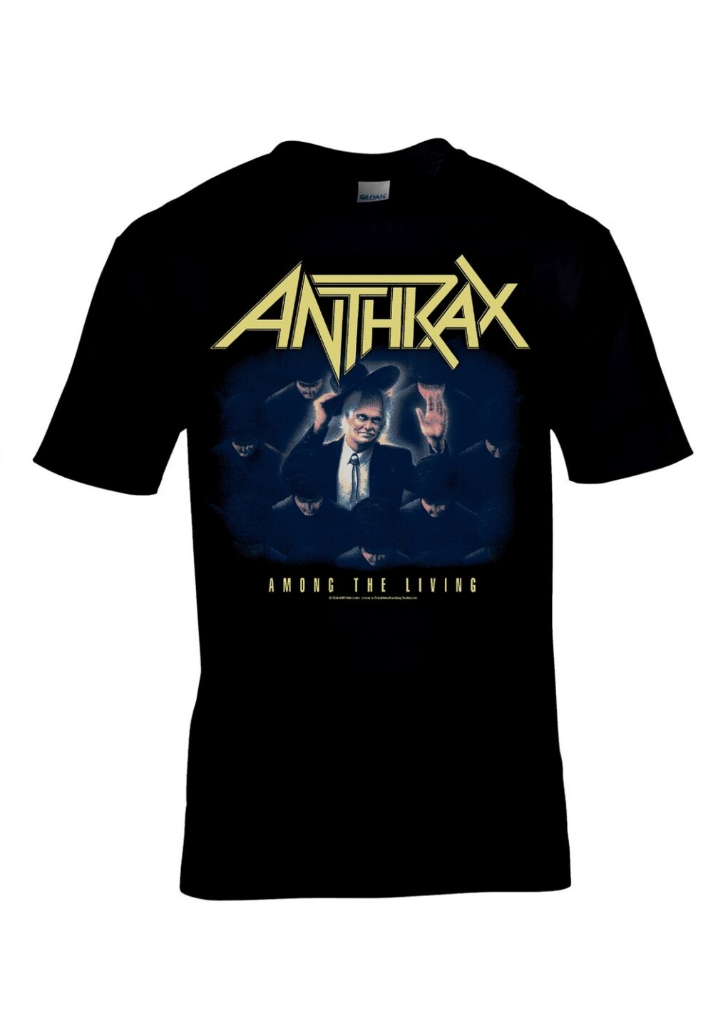Anthrax Among the Living T-Paita