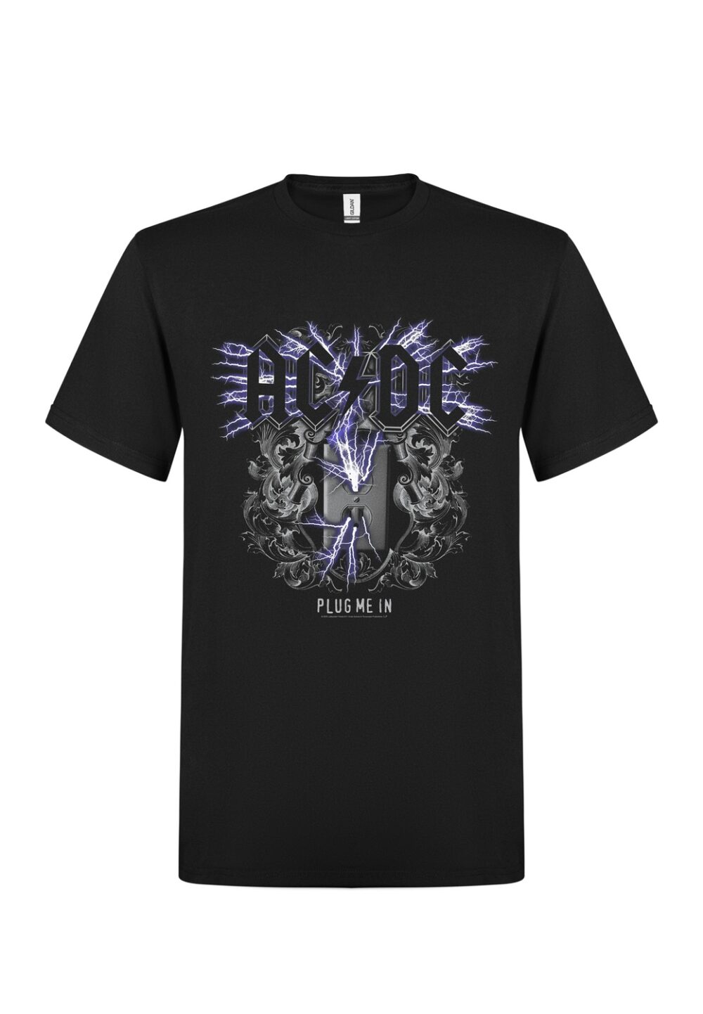 AC/DC Plug me in mens T-Paita