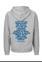Oasis- Definitely Maybe Tracklistning Zip-up Huppari