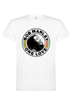 Bob Marley One Love Circle T-Paita