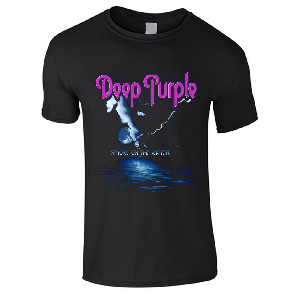 Deep Purple - Smoke On The Water t- Lasten T-Paita