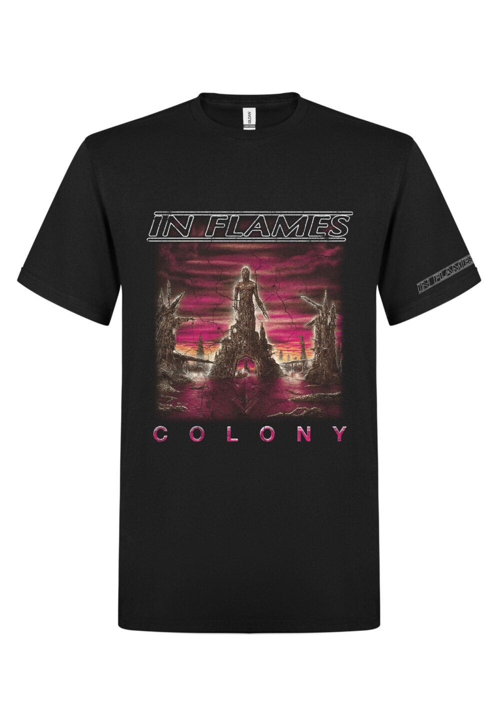 In Flames Colony T-Paita