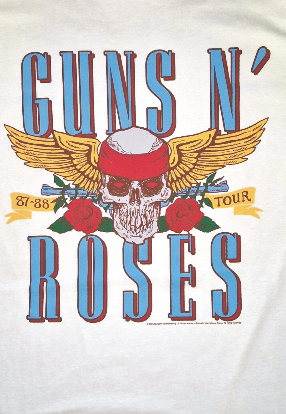 Guns N´Roses Americana Skull T-Paita