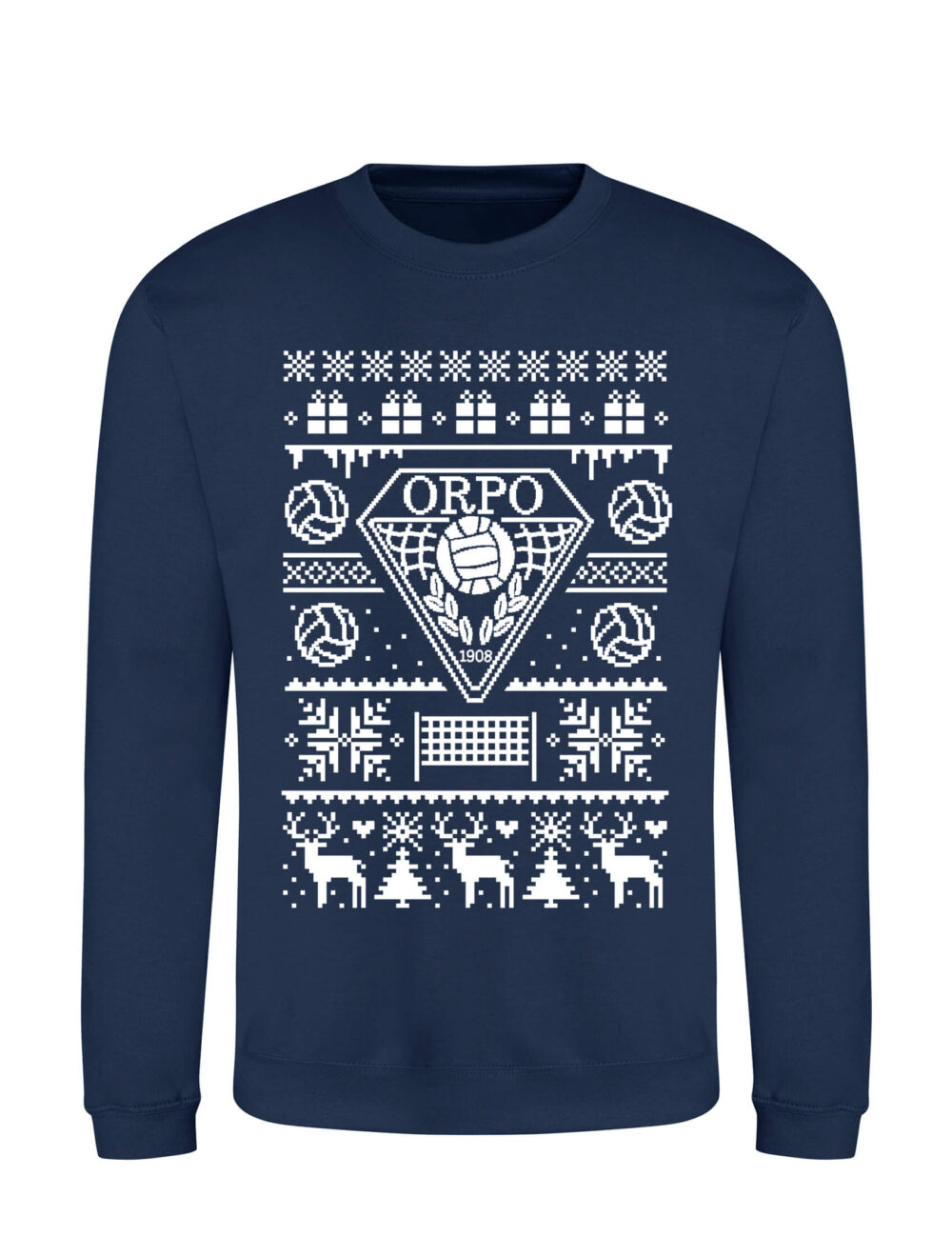 Ugly Knit Print, Crewneck