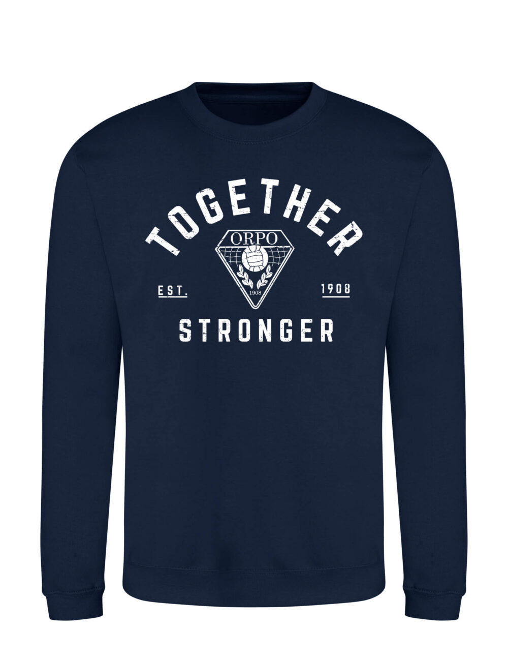 Together, Stronger Distressed, Crewneck