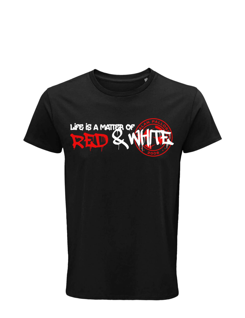 Pakkalan Palloseura - Red & White Crew, Lasten T-paita
