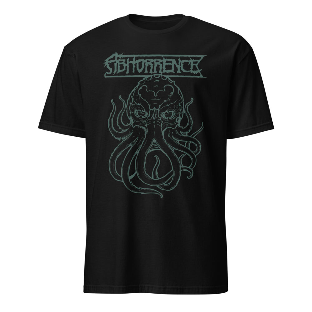 Abhorrence – Great Cthulhu Musta, T-paita