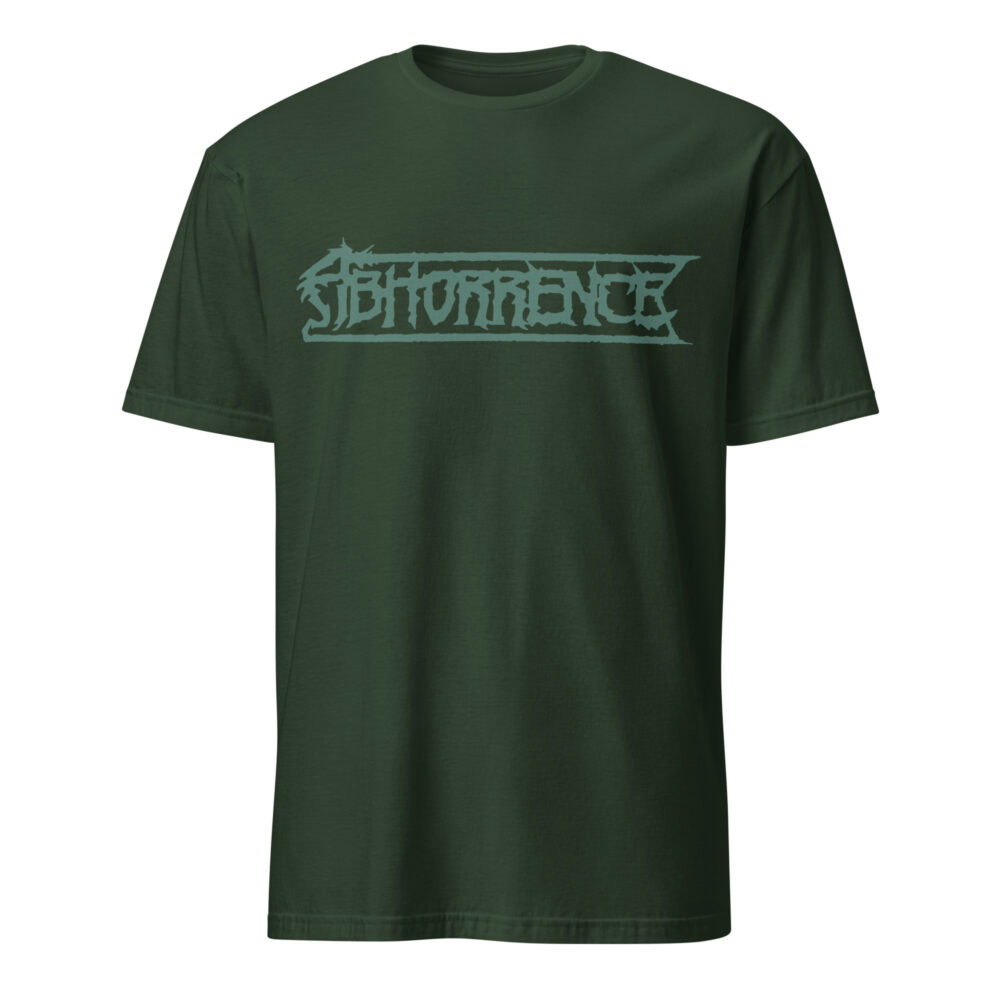 Abhorrence - Green Logo, T-paita