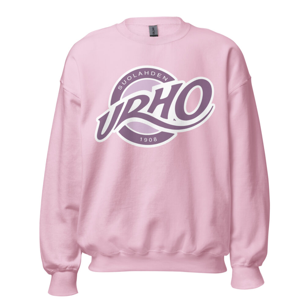 Suolahden Urho – Crest – Light Pink, Collegepaita