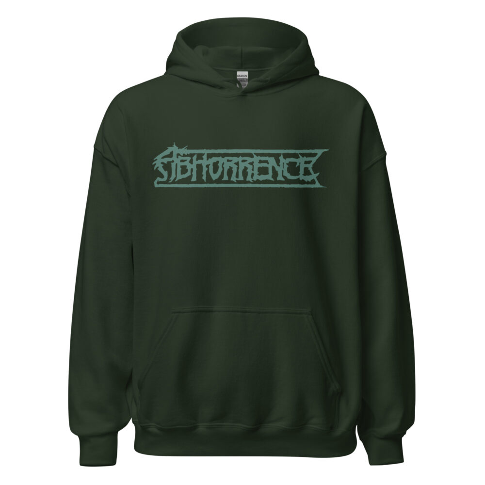 Abhorrence - Green Logo, Huppari