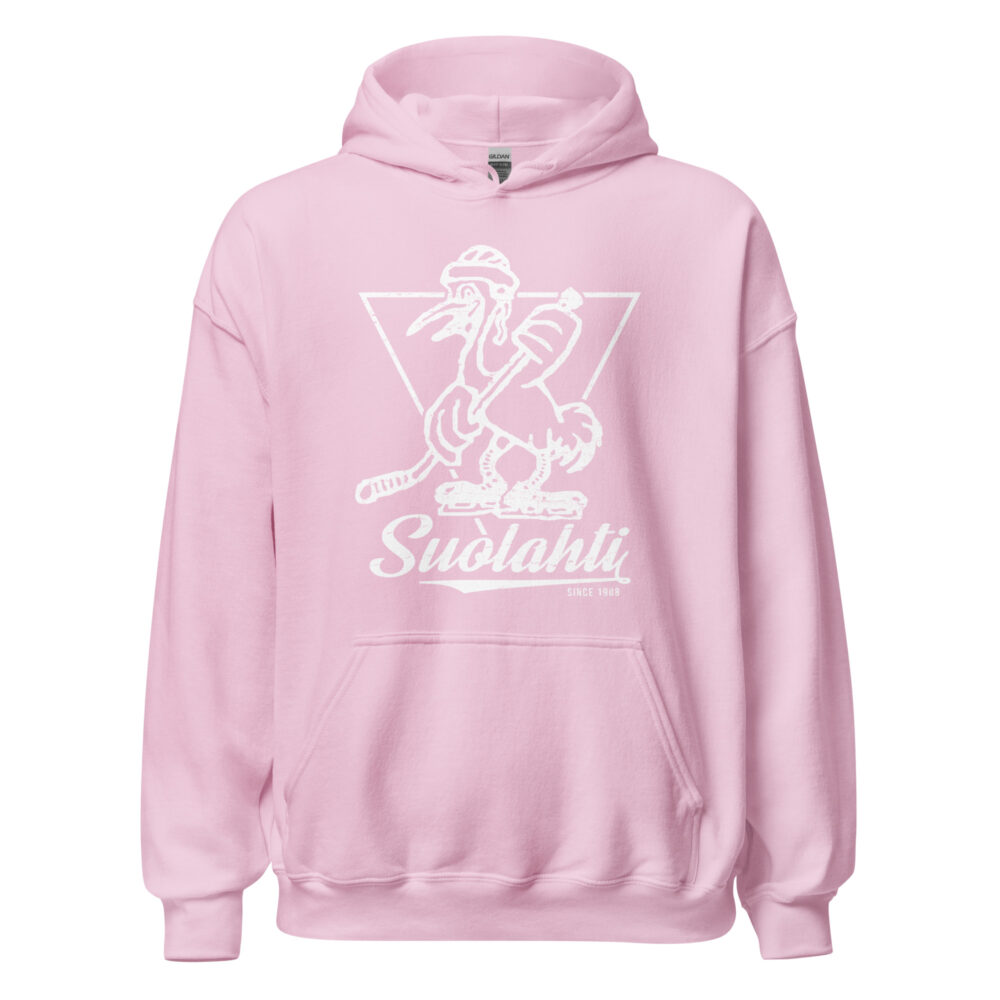 Suolahden Urho – Distressed Crane – Light Pink, Huppari