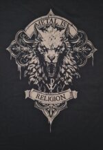 Powerwolf Wolfhead T-Paita