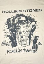 Rolling Stones Foreign Tongues Art Tracks T-Paita