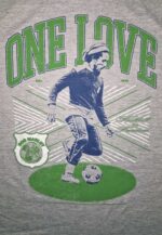 Bob Marley One Love, FootBall T-Paita