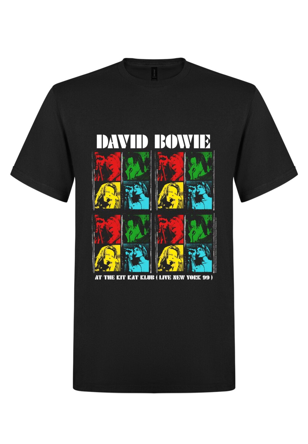David Bowie New York Kit Kat Club T-Paita