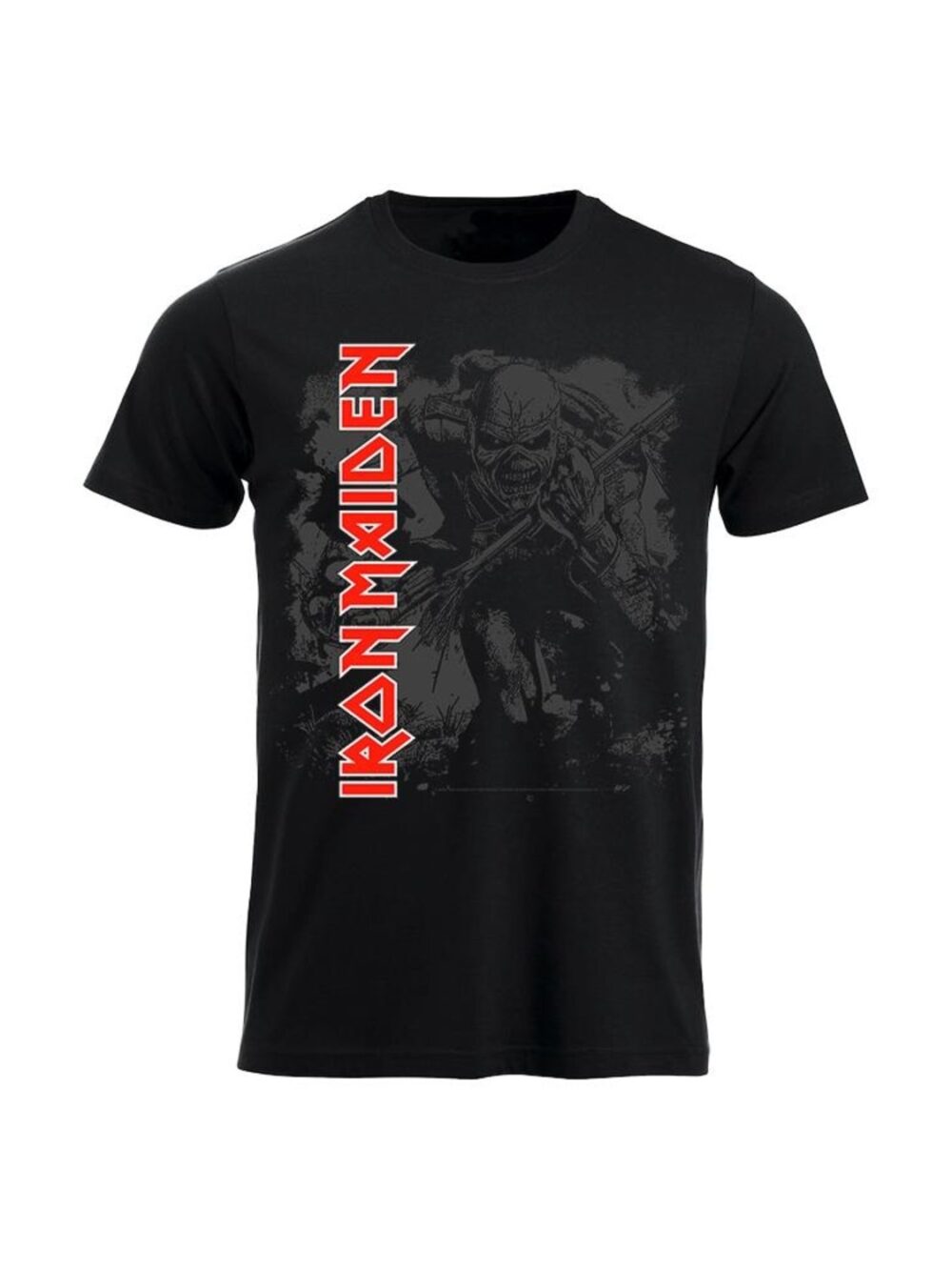 Iron Maiden Trooper watermark T-Paita