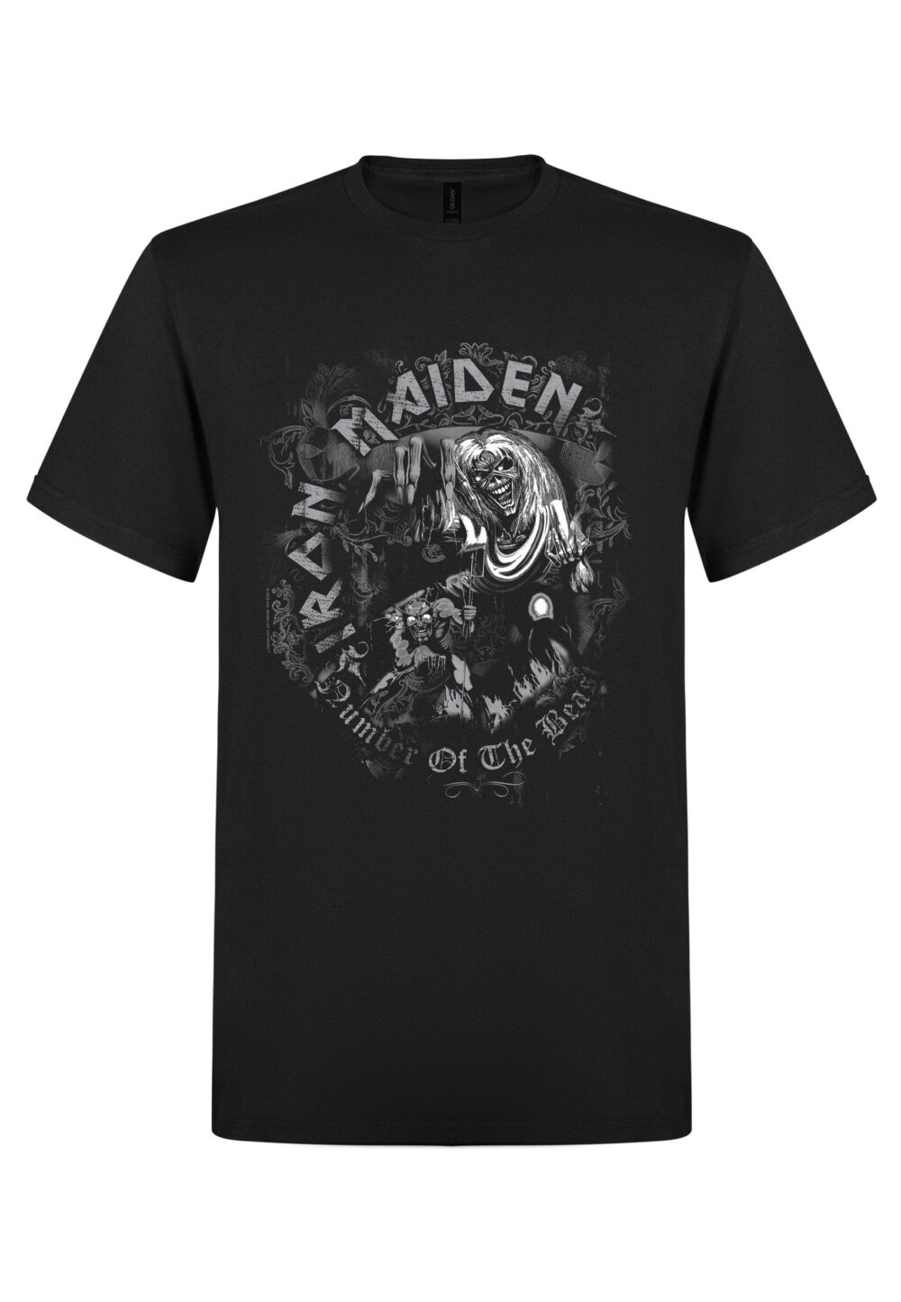 Iron Maiden Number of the Beast Watermark T-Paita