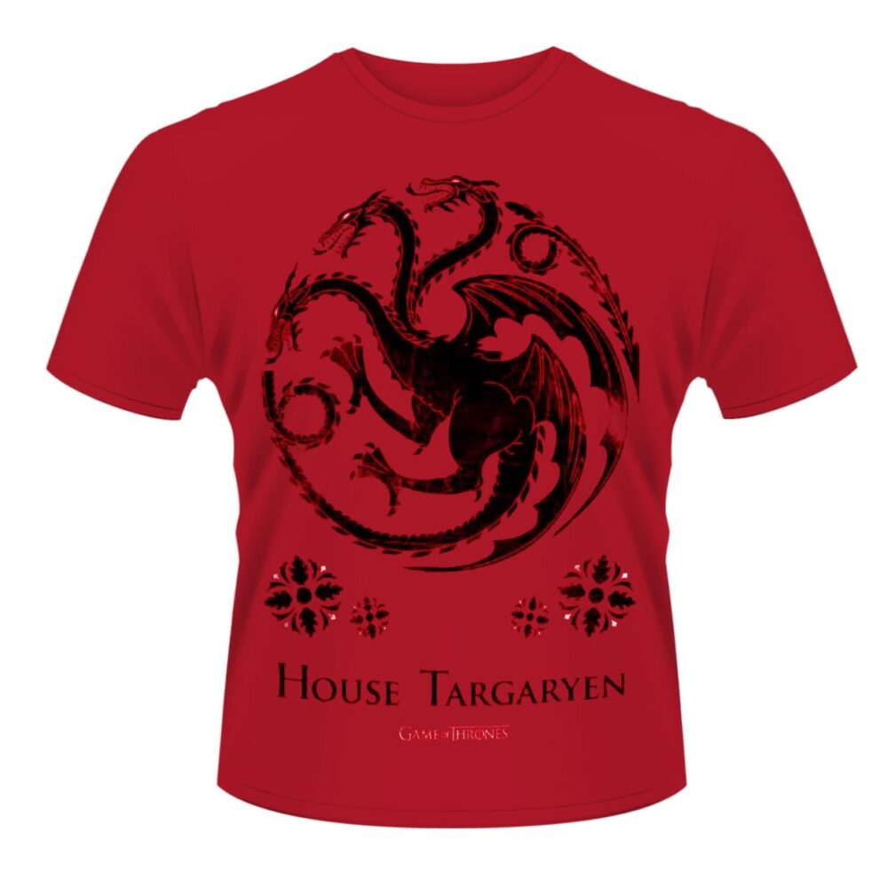 Game Of Thrones House Of Targaryen T-Paita