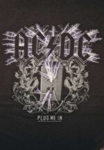 AC/DC Plug me in mens T-Paita