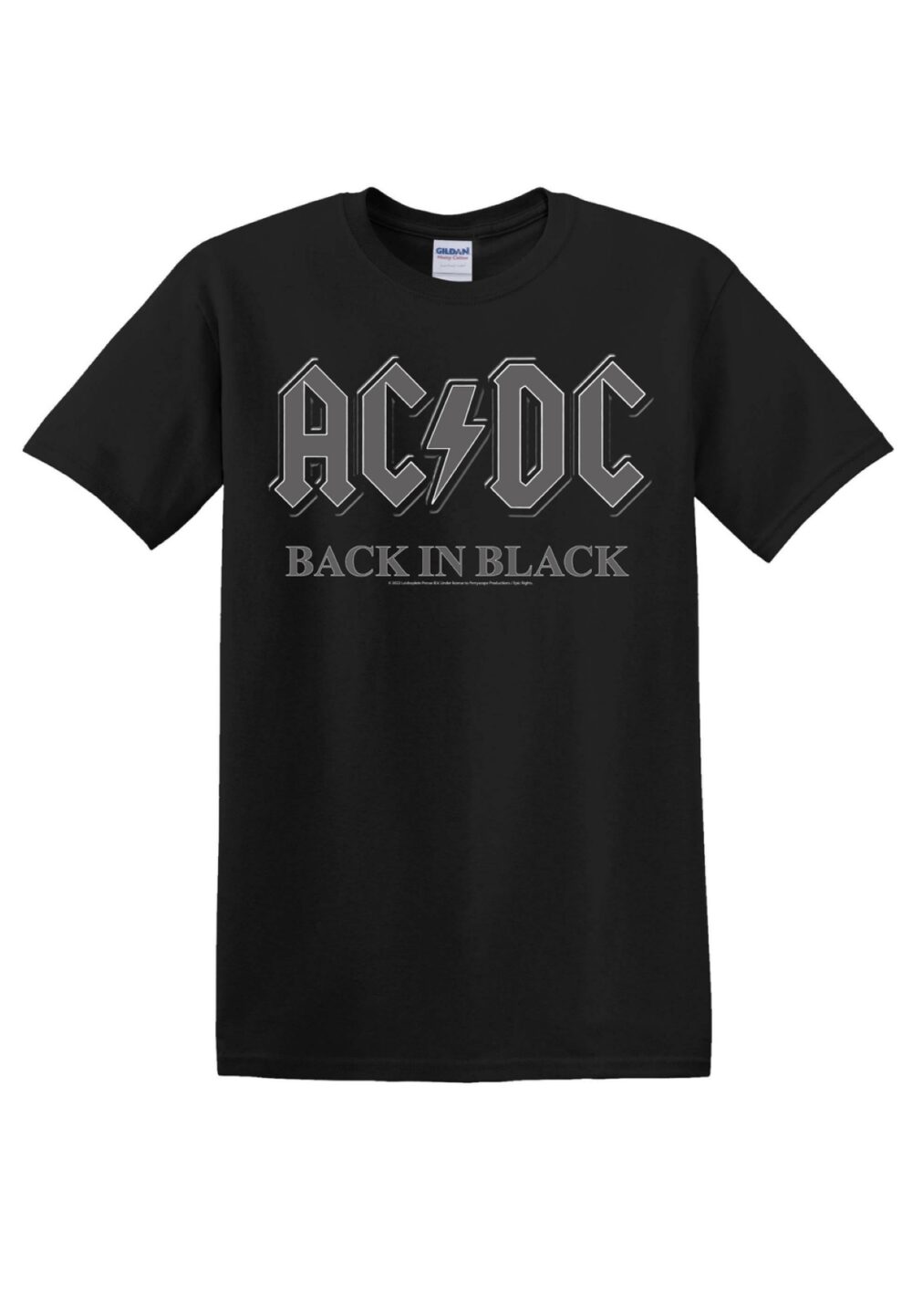 AC/DC Back in Black T-Paita
