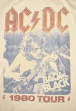 AC/DC Back In Black Angus Solo T-Paita