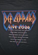 Def Leppard Tour 2026 T-Paita