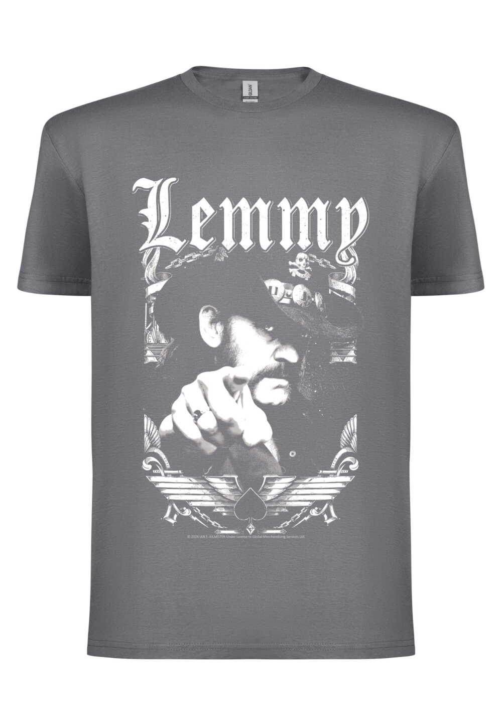 Lemmy Kilmister - Respect 1945-2015 T-Paita