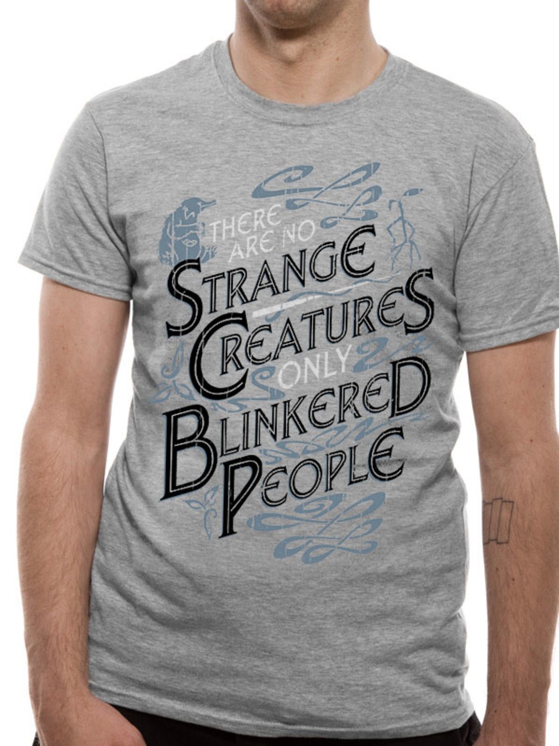 CRIMES OF GRINDELWALD – STRANGE CREATURES  T-Paita
