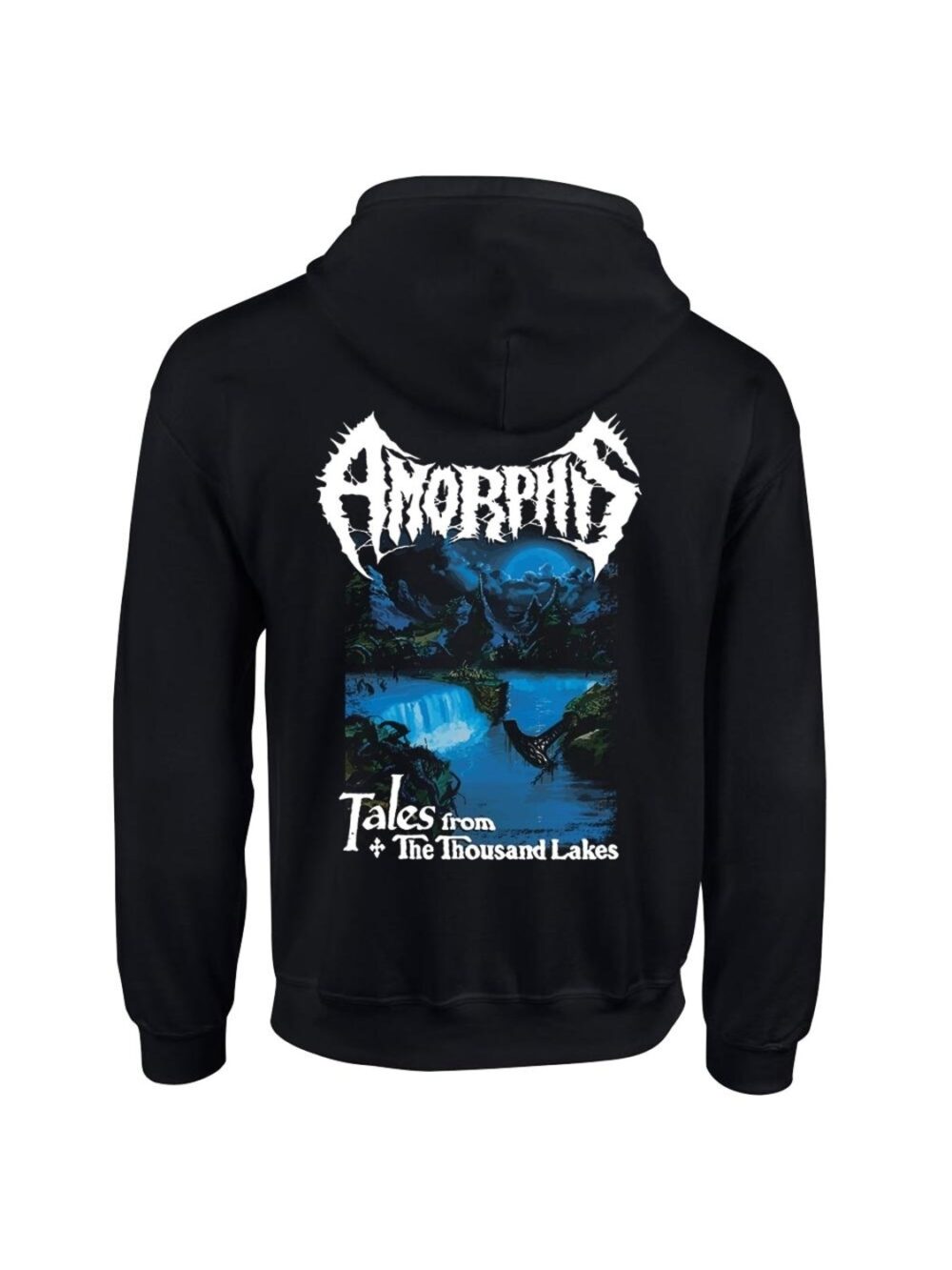 Amorphis Tales From The Thousand Lakes Huppari vetoketjulla