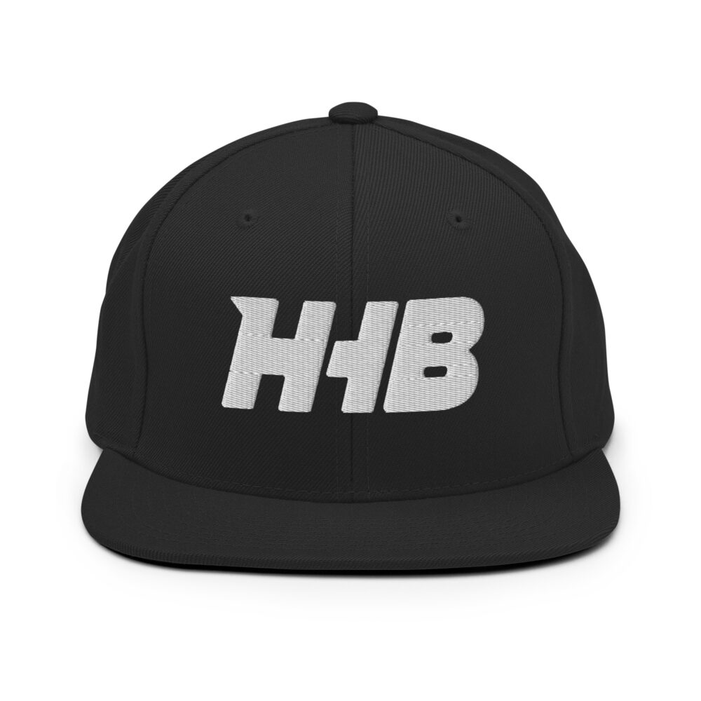 HHB – Musta, Snapback Hat