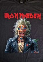 Iron Maiden Portrait Eddie Scream T-Paita