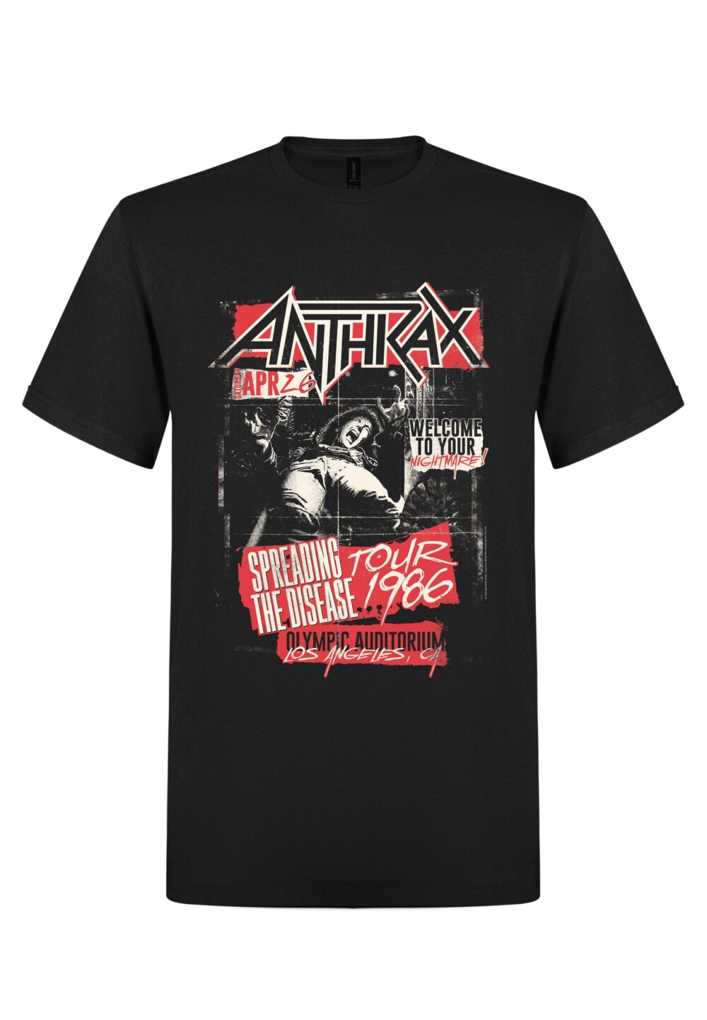 Anthrax Spreading the Disase T-Paita
