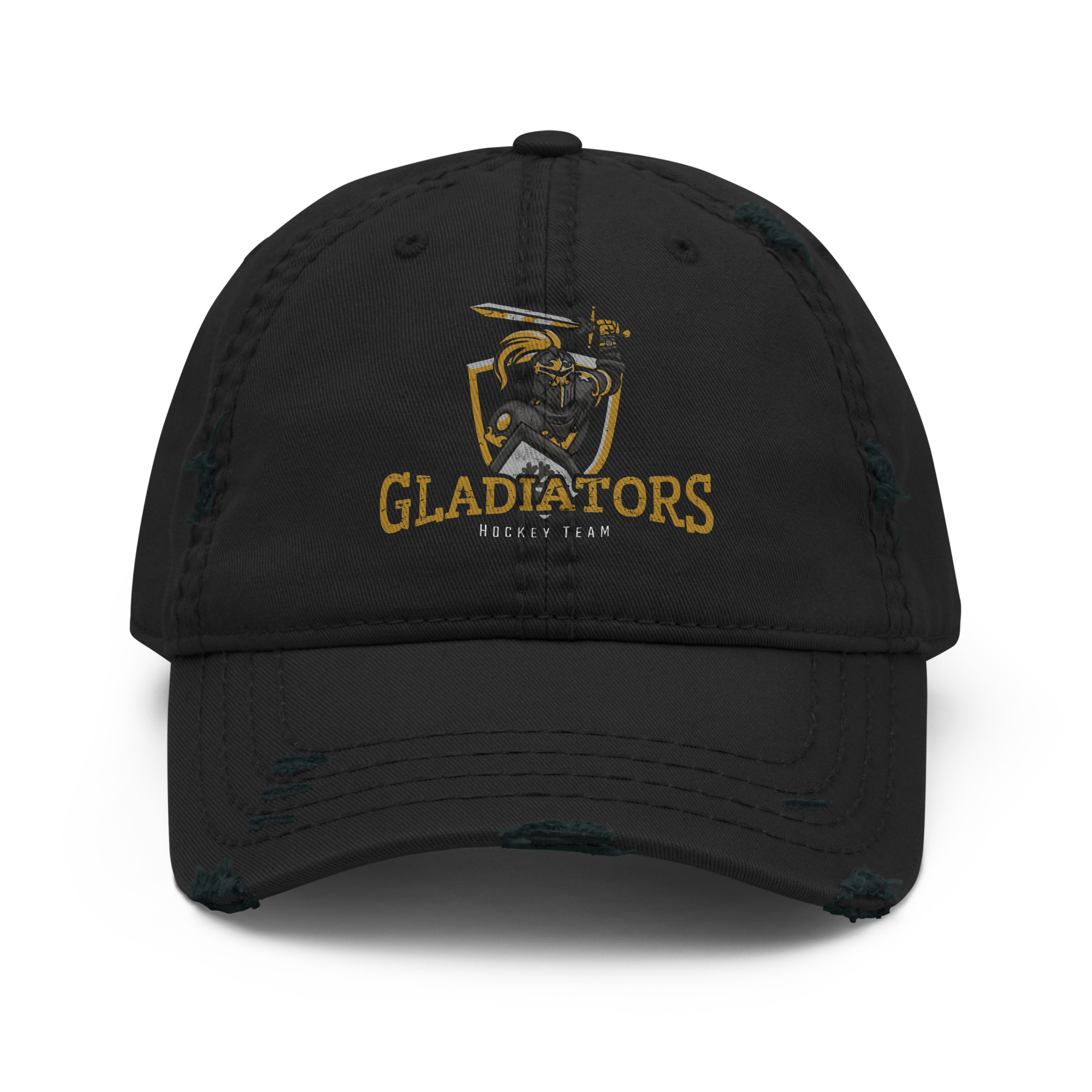 Gladiators Hockey – Distressed Dad Hat