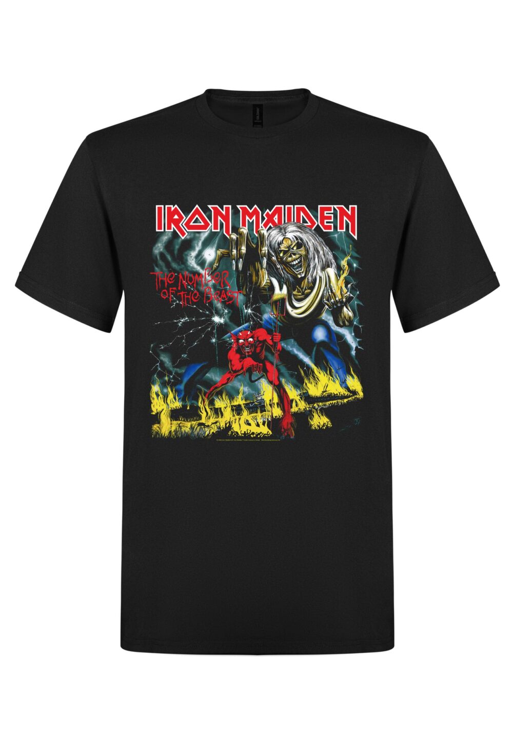 Iron Maiden Number of the beast T-Paita
