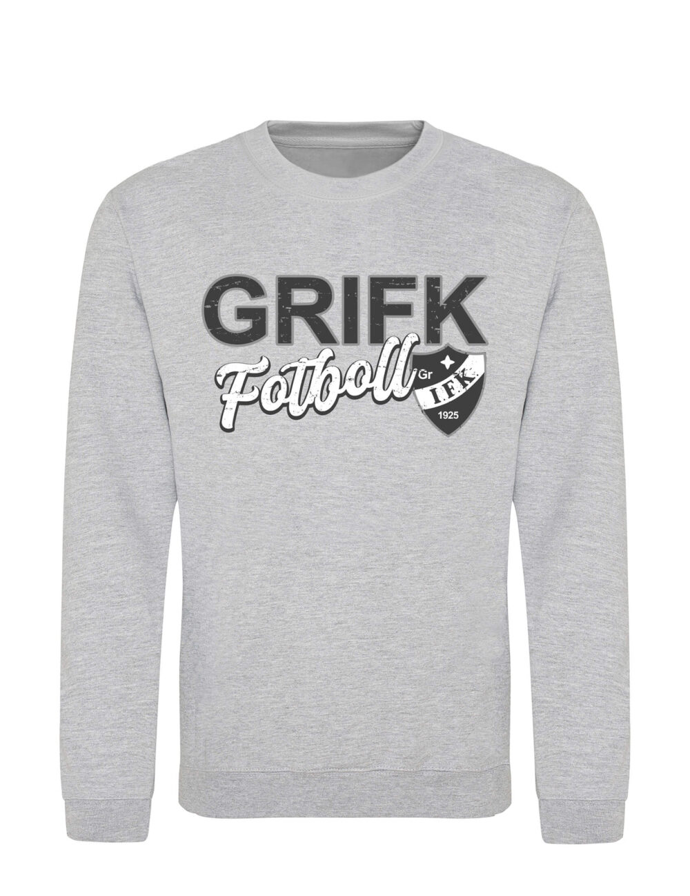 GrIFK Fotboll - Distressed Script, Collegepaita