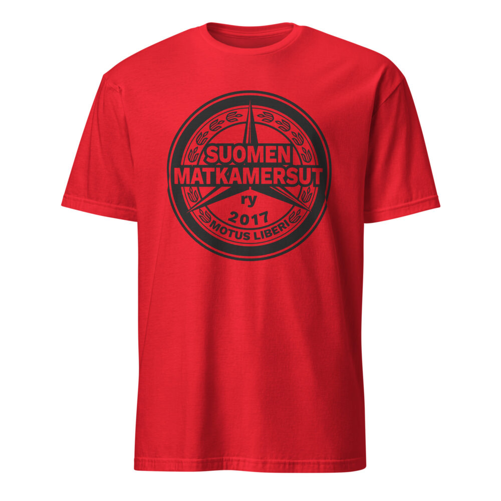Suomen Matkamersut ry – Motus Liberi Red, T-paita