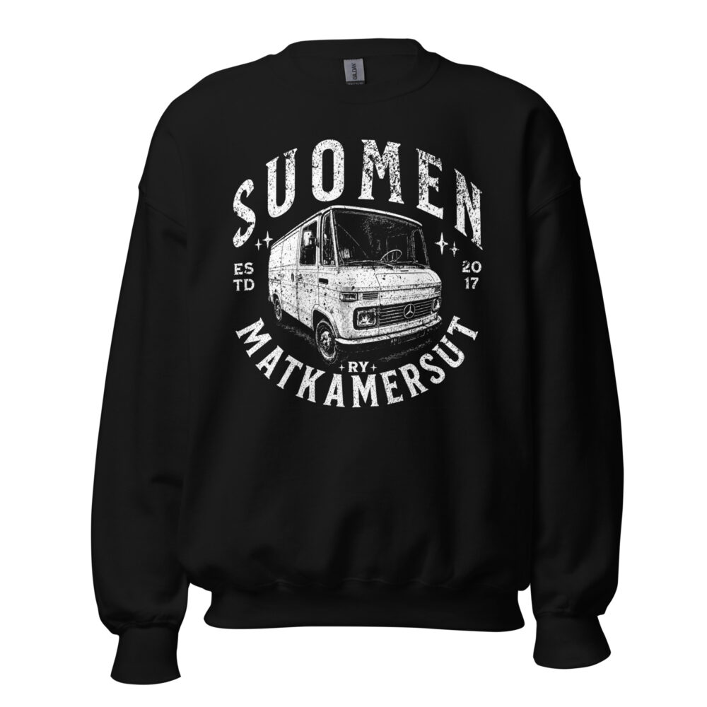 Suomen Matkamersut ry – Rust & Roll, Collegepaita