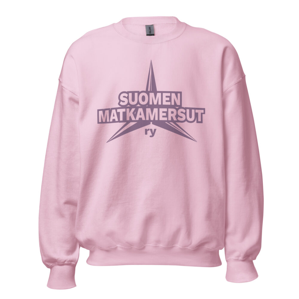 Suomen Matkamersut ry – Emblem, Collegepaita