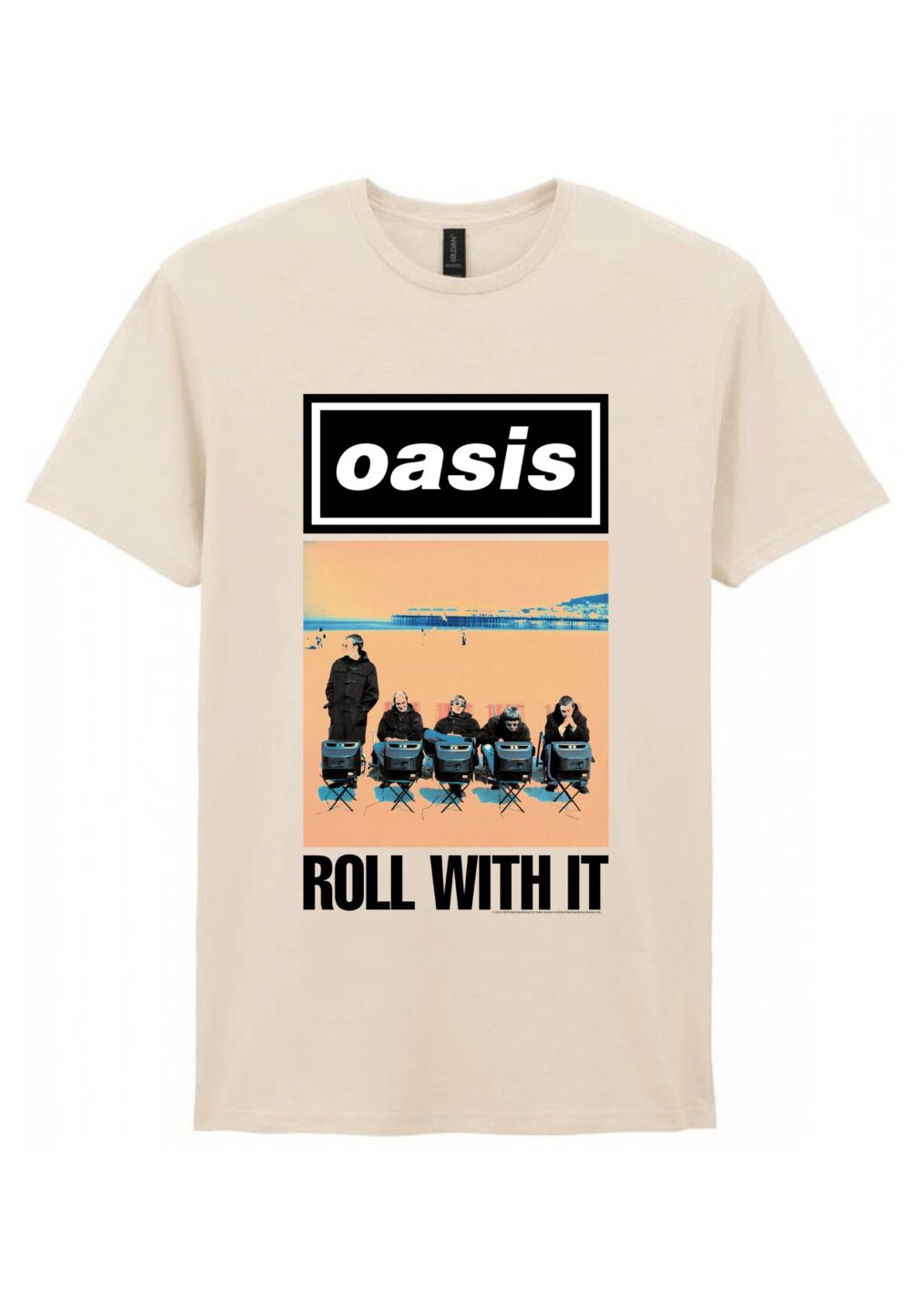 Oasis Roll With It T-Paita