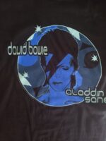 David Bowie Aladdin sane New Blue T-Paita